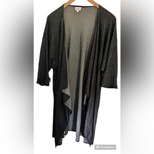 Lularoe Womens Sarah Cardigan in Denim